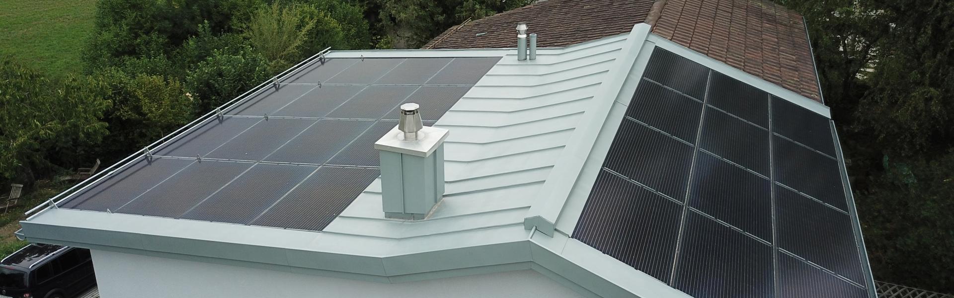 Photovoltaikanlage Indach Langnau am Albis