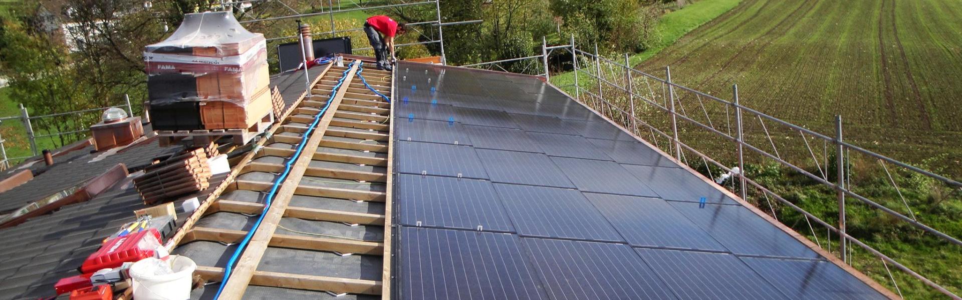 Photovoltaikanlage Indach Uitikon